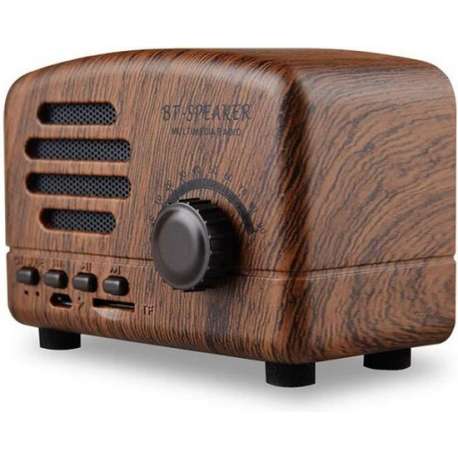 Retro Bluetooth speaker / fm radio Bruin