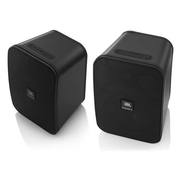 JBL Control X  Wireless - Actieve Boekenplankspeaker met Bluetooth - 2 stuks - Zwart