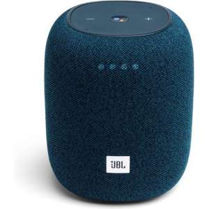 JBL Link Music - Draadloze Smart Speaker met Google Assistant - Blauw