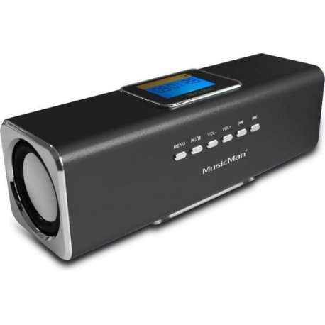 Technaxx MusicMan - Speaker - Zwart