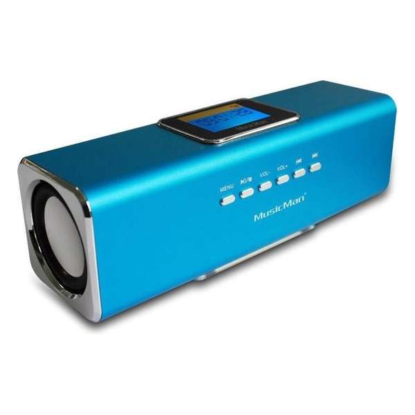 Technaxx MusicMan - Speaker - Blauw
