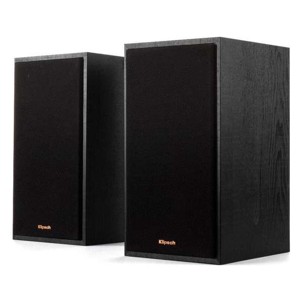 Klipsch R-51PM - Actieve Boekenplank Speakers - Zwart ( Per Paar )