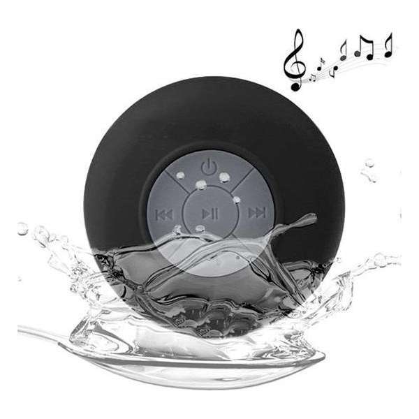 Bluetooth Waterpoof Douche speaker - Mp3 - Muziek - Afspelen - onder de Douche - Zwart