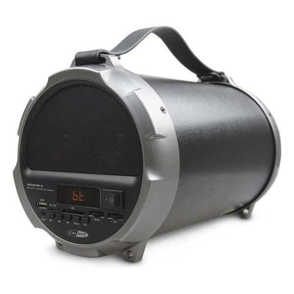 Caliber HPG507BT-9 - Draadloze speaker met FM radio en accu  - Zwart