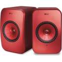 KEF LSX Wireless Stereo Speakers - Rood ( prijs per set )