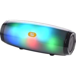 Bluetooth Speaker - T&G - LED - Zwart - 1200mAh