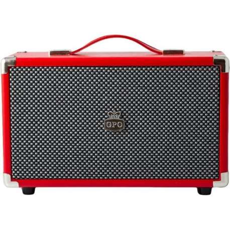 GPO Retro Speaker Retro Speaker Bluetooth - Rood