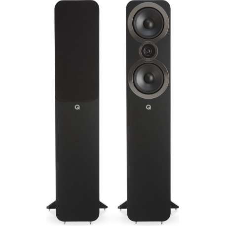 Q Acoustics 3050i Hifi Vloerstaande Luidspreker - Mat Zwart (per paar)