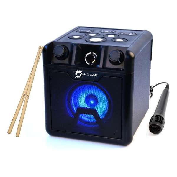 N-GEAR DRUM BLOCK 420 - Portable disco speaker - Drumsticks