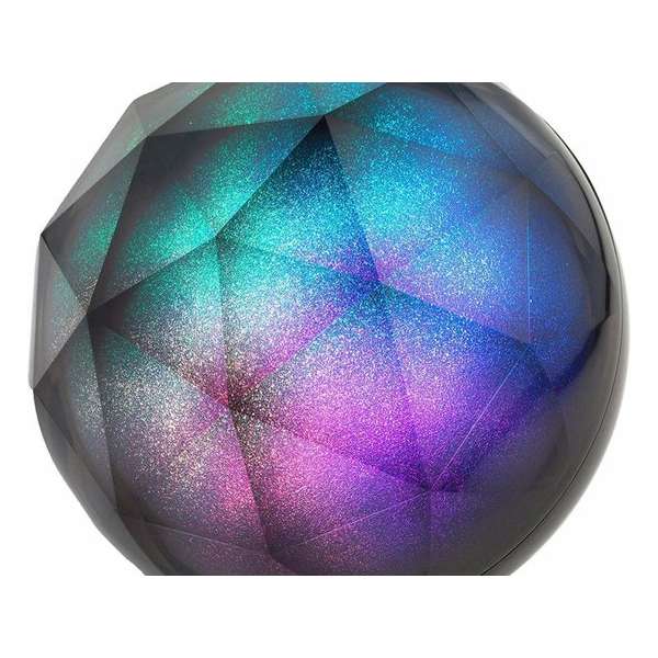 Intempo EE3434GSTKEU Glitter Ball Bluetooth-Lautsprecher mit bunten LED-Leuchten, 5 W