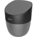 Enox Draadloze oplader met Bluetooth speaker - Grijs/Zwart