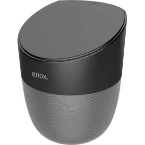 Enox Draadloze oplader met Bluetooth speaker - Grijs/Zwart