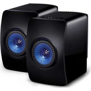KEF LS50 Wireless Zwart, Blauw luidsprekers