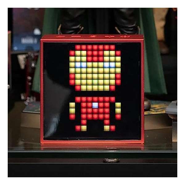 divoom Timebox-Evo Pixelart Speaker - Rood Wekker