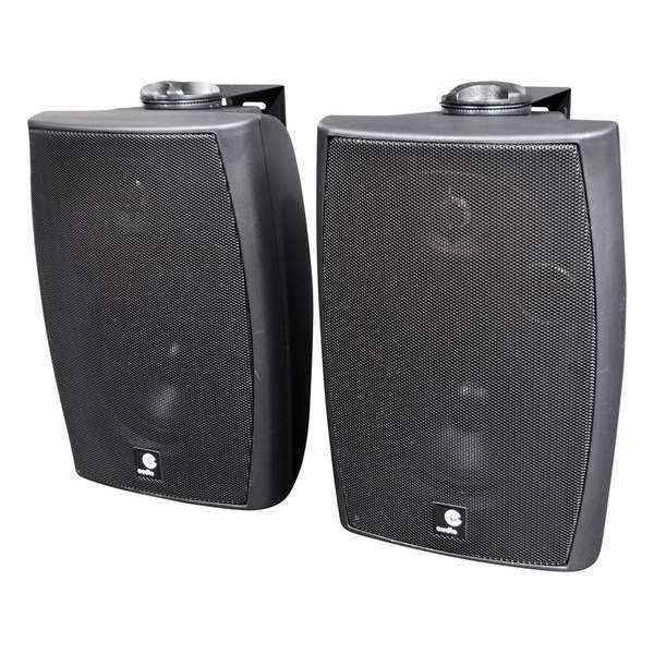 E-Audio 120 Watt Actieve Luidspreker set Zwart met Bluetooth 4.0