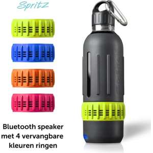 S-Digital X1909 Spritz Bluetooth speaker met 400ml waterfles & iOS/ Android App