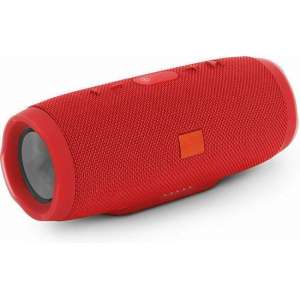 Draadloze Waterproof Bluetooth Speaker met Bass Subwoofer - Rood