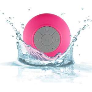 Waterdichte Bluetooth Wireless Speaker Douche/Bad Mp/Radio Waterproof Speaker Roze
