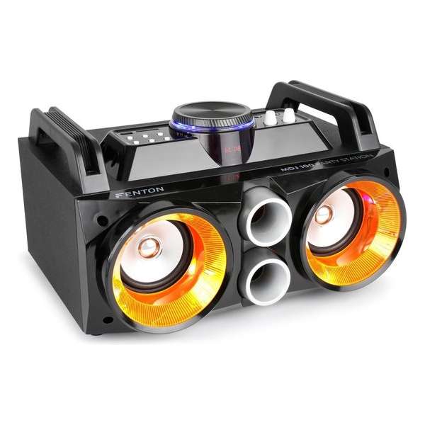 Fenton MDJ100 Bluetooth Partystation 100W met ingebouwde accu