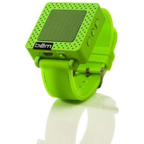 BEM Speaker Band groen HL2331E  draadloze Bluetooth speaker