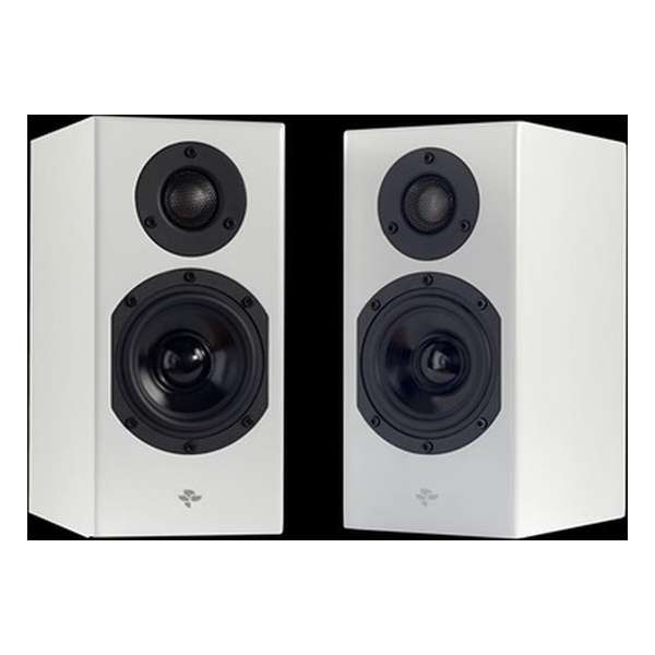 Totem Acoustics KIN Monitor Wit - Compacte Boekenplank Hifi Stereo Speakerset (per paar)