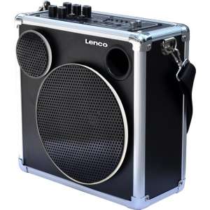 Lenco Pa-45 - Bluetooth-speaker - Zwart