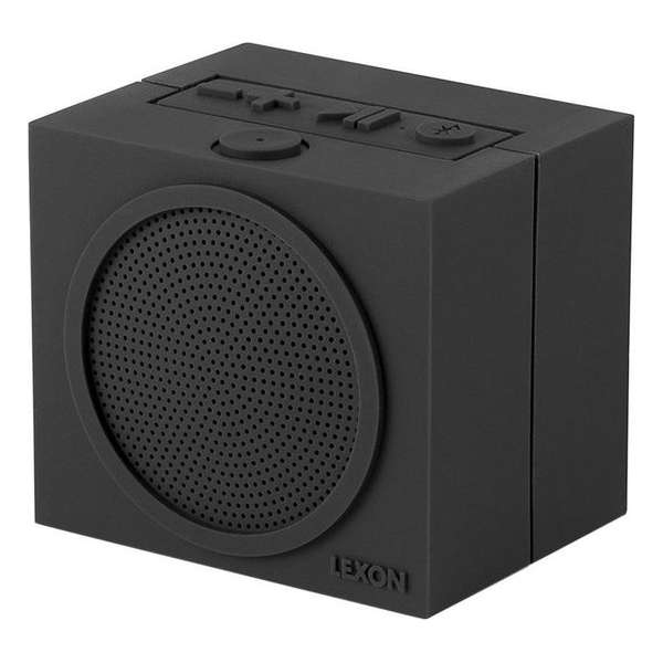 Lexon Tykho Speaker Bluetooth Donkergrijs