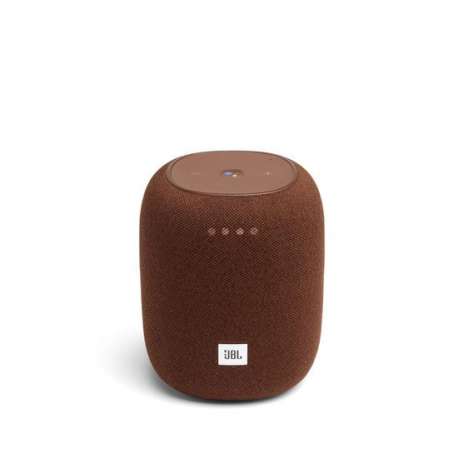 JBL Link Music - Draadloze Smart Speaker met Google Assistant - Bruin