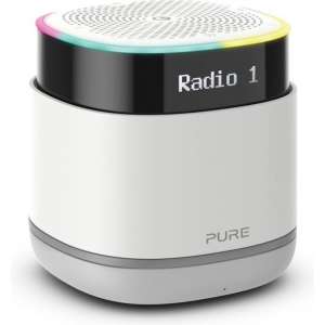 Pure StreamR draagbare Bluetooth Speaker met DAB+ en FM radio, Grijs