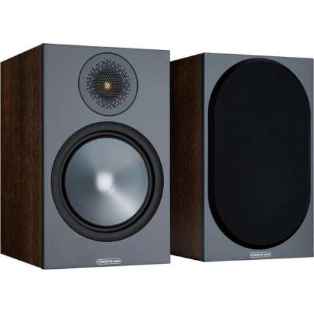 Monitor Audio Bronze 100 boekenplank speaker walnoot (per paar)