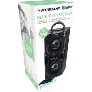Dunlop Bluetooth Speaker - 2x 5Watt - FM Radio
