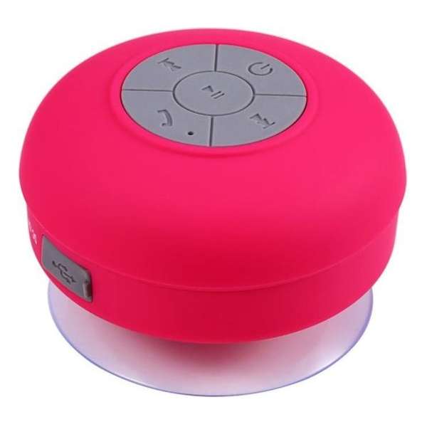 Bluetooth speaker - waterdichte bluetooth speaker - bluetooth douchespeaker - Roze - DisQounts