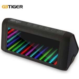 GBTIGER BS - 1025 Magische HiFi LED Bass Bluetooth Speaker met Multi-color LED Licht I 3600 mAh accu