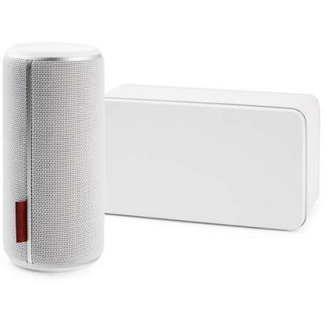 Nomads Audio BASEone - Draadloze Bluetooth speaker - Koppelbaar - Multiroom - Waterbestendig IPX5 - Wit