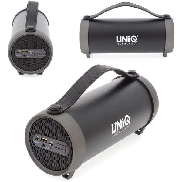 UNIQ Accessory-  Draadloze Speaker Mini -  Bluetooth - Zwart