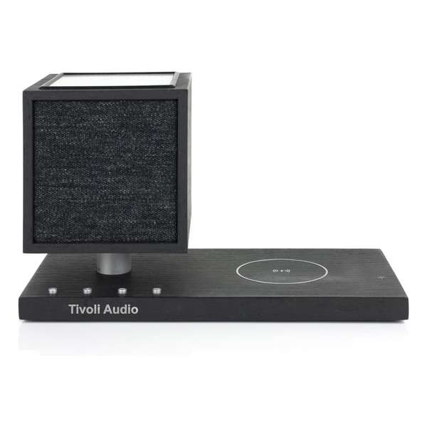 Tivoli Audio 'Revive' - Bluetooth-luidspreker met draadloos Qi oplaadstation en LED-lamp (Zwart)