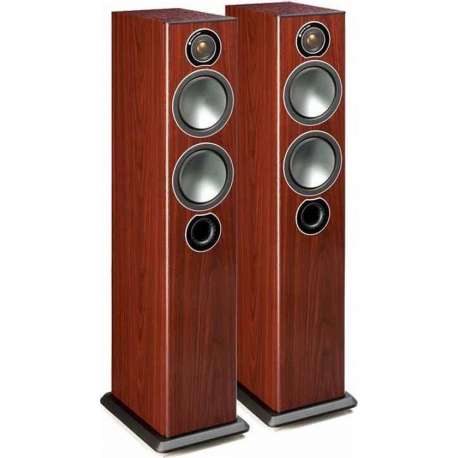 Monitor Audio Bronze 5 - Lage Vloerstaande Luidspreker - Rosewood (paar)