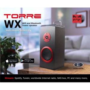 PSYC - Torre WX WiFi & Bluetooth Speaker Tower