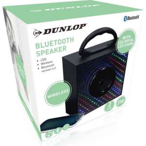 Dunlop Bluetooth Speaker - 3W - LED Lights