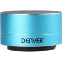 Denver BTS-32BLUE / Draadloze Bluetooth Portable Speaker / Lichteffect / Blauw