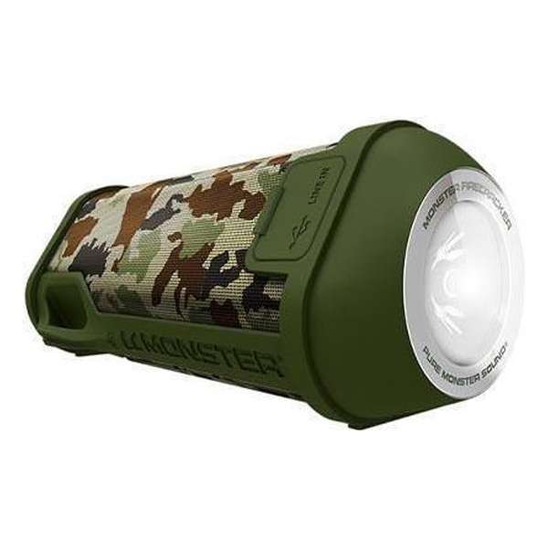 Monster FireCracker Bluetooth Speaker - Camo