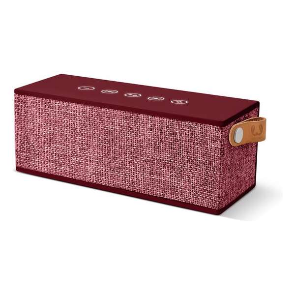 Fresh 'n Rebel Rockbox Brick Fabriq - Draadloze Bluetooth Speaker - Rood