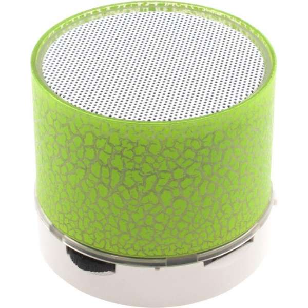 Point of View - ROCK NEON Bluetooth LED Mini Speaker groen