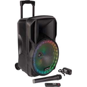 Party Sound PARTY-15RGB Draagbare luidspreker met Bluetooth, Radio en Licht effect / 800 Watt