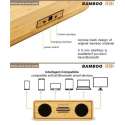 Bamboo Multi media Bluetooth Speaker S812