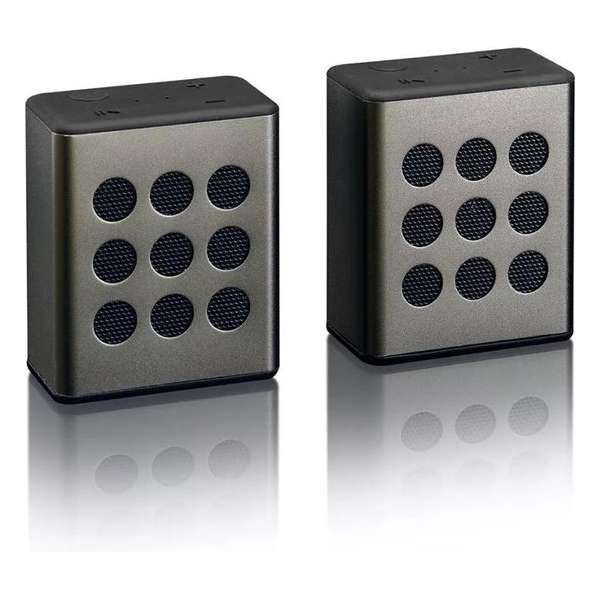 Lenco BTP-200 - Bluetooth Speaker met 8 uur speeltijd - Zwart