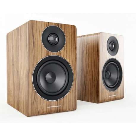 ACOUSTIC ENERGY AE100 BOEKENPLANK SPEAKERS (2 STUKS) - WALNOOT