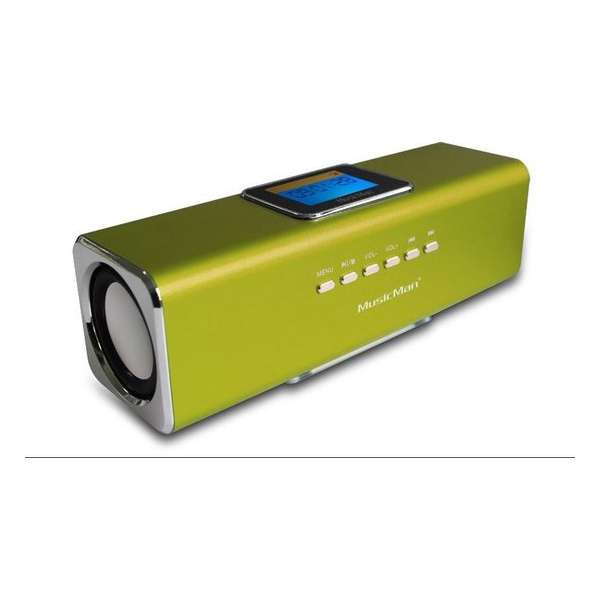 Technaxx MusicMan - Speaker - Groen