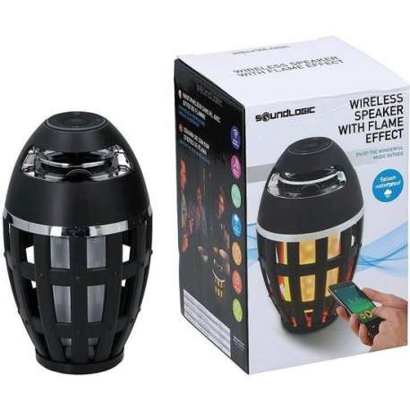 Draadloze Outdoor Speaker met vlameffect