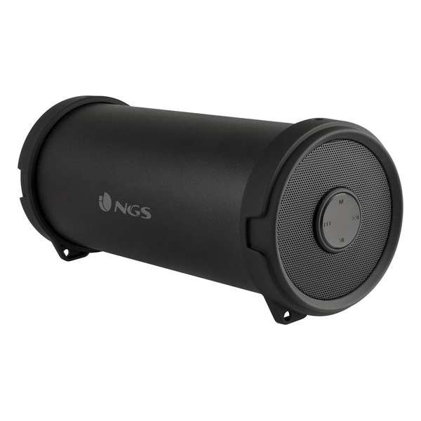 NGS Roller Flow mini - 10W - Draadloze speaker - Bluetooth - draadbaar - Zwart